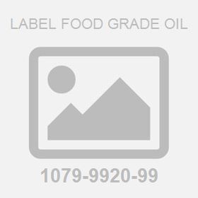 Label Food Grade Oil